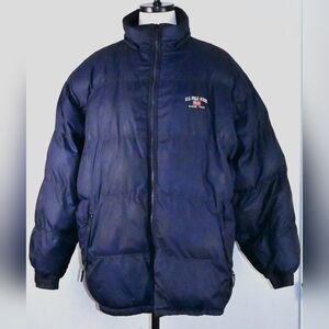 U.S. Polo Assn. Dark Navy Men's Insulated Quilted Puffer Jacket/Coat XXL